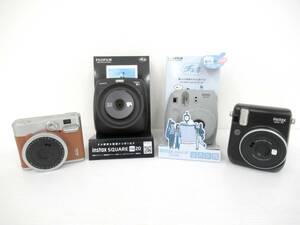 【FUJIFILM/富士フイルム】卯②73//展示用　instax SQUARE SQ 20/mini 8+ mini70 mini90 美品　モック4点セット