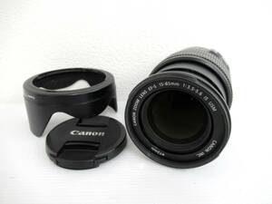 【Canon/キヤノン】卯①53//EF-S 15-85mm 1:3.5-5.6 IS USM/IMAGE STABILIZER/ULTRASONIC