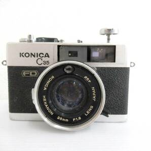 【Konica/コニカ】卯①41//C35 FD/コンパクトフィルムカメラ/レンジファインダーの画像2