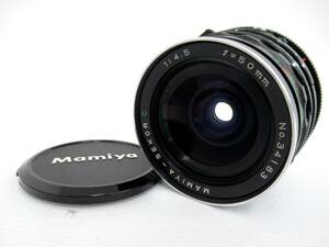 【MAMIYA/マミヤ】卯⑤65//美品 MAMIYA-SEKOR C 1:4.5 f=50mm