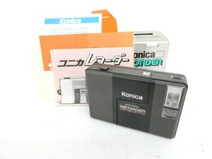 【Konica/コニカ】卯⑤98//未使用/デッドストック品 KONICA RECORDER/コニカ レコーダー