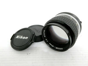 【Nikon/ニコン】卯①159//NIKKOR 85mm 1:2 Ai-S