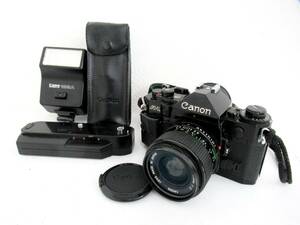 【Canon/キヤノン】卯①174//CANON A-1 CANON LENS FD 35mm 1:2 付属多数