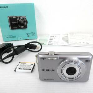 【FUJIFILM/富士フイルム】卯③128//FINEPIX JX500/シルバー/コンデジの画像1