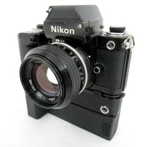 【Nikon/ニコン】卯④382//F2 ボディ/MD-3/MB-2/NIKKOR 50mm 1:1.4の画像1