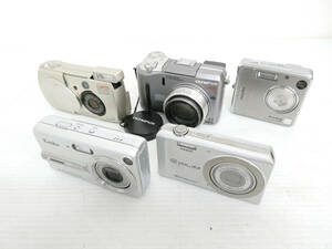 【FUJIFILM/kenko/OLYMPUSCASIO】卯③228//コンパクトデジタルカメラ5台まとめ/Finepix F420/他4台