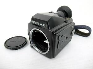 【PENTAX/ペンタックス】卯①556//645/中判フィルムカメラ/ボディ/グリップ付き