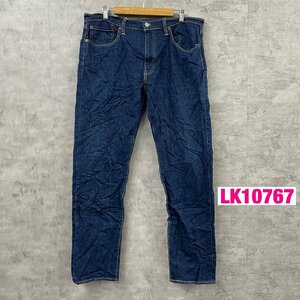 Levi's リーバイス 502TM デニムジーンズパンツ ブルー ジップフライ W36L34 実寸W37in 赤タブ 29607-0020 USA 海外輸入 古着 LK10767