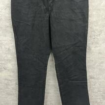 NEW YORK JEANS NY デニムジーンズパンツ ブラック ジップフライ ブーツカット 10 実寸W31in USA 海外輸入 古着 S220204-H441_画像8