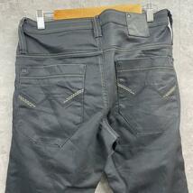 BONOBO DENIM デニムジーンズパンツ ブラック ボタンフライ US32 実寸W32in USA 海外輸入 古着 S220513-H749_画像4