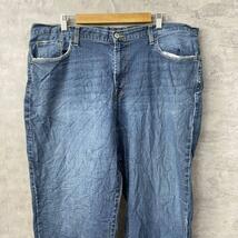 LUCKY Brand デニムジーンズパンツ ブルー クラッシック ジップフライ 40 実寸W41in 大きいサイズ RN80318 USA 古着 S221003-N1113_画像3