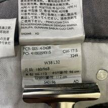 Levi's リーバイス 514TM グレー チノ カラーパンツ 白タブ ジップフライ W38L32 00514-0408 USA 海外輸入 古着 L10370_画像9