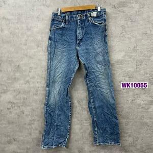 Wrangler ラングラー USA製 デニムジーンズパンツ ブルー ジップフライ 31x32 実寸W29in 13MWZDD USA 海外輸入 古着 WK10055