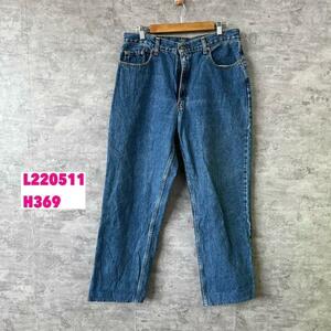 Levi's リーバイス 595 デニムジーンズパンツ ブルー ジップフライ W34L33 20595-0207 赤タブ USA 海外輸入 古着 L220511-H369