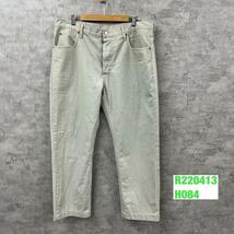 Lee リー デニムジーンズパンツ ライトグレー Chic シックAGO ボタンフライ 33-34 USA 海外輸入 古着 R220413-H084_画像1