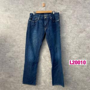 Levi's リーバイス 514 デニムジーンズパンツ インディゴブルー 赤タブ W34L34 実寸W35in 00514-0390 USA 海外輸入 古着 L20010