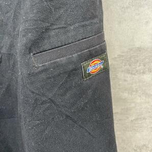 Dickies ディッキーズ ブラック ジップフライ ショート ハーフパンツ 34 実寸W34in 42283BK USA 海外輸入 古着 S220209-N224の画像8