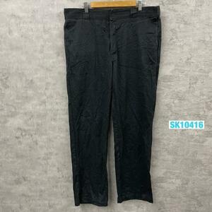 Dickies ディッキーズ 874 ブラック Original ジップフライ ワークパンツ 38x32 実寸W38in 874BK USA 海外輸入 古着 SK10416