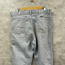 Wrangler ラングラー USA製 デニムジーンズパンツ グレー ジップフライ W36L34 実寸W35in 85498GY USA 海外輸入 古着 W1-N023_画像4