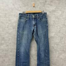 Levi's リーバイス 514TM デニムジーンズパンツ ブルー ジップフライ 赤タブ W32L34 実寸W31in USA 海外輸入 古着 L10066_画像3