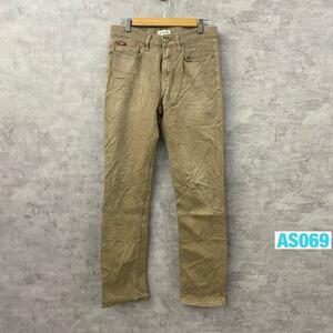Lee Cooper Lee Cooper beige regular Zip f Leica la- pants W30 L34 absolute size W29in LC118ZP USA abroad import old clothes AS069