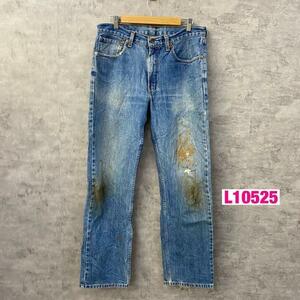 Levi's リーバイス 751 デニムジーンズパンツ ブルー 赤タブ ジップフライ 34×32 実寸W34in 00751-0216 USA 海外輸入 古着 L10525