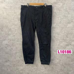 Levi's リーバイス チノパンツブラック カラーパンツ 白タブ ジップフライ W38L32 実寸W38in 19495-0003 USA 海外輸入 古着 L10186