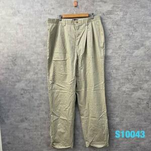 CHAPS チャップス チノパンツ ベージュ ジップフライ W38L36 実寸W38in 93622W USA 海外輸入 古着 S10043