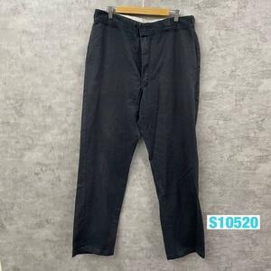 Dickies ディッキーズ 874 ブラック Original ジップフライ ワークパンツ 実寸W36in USA 海外輸入 古着 S10520