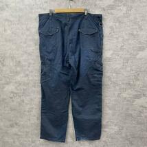 Dickies ディッキーズ ネイビー ジップフライ ワークパンツ 40R 実寸W39in USA 海外輸入 古着 S10452_画像2