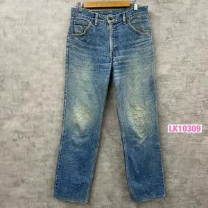 Levi's リーバイス デニムジーンズパンツ 色落ち ブルー ジップフライ 実寸W31in オレンジタブ USA 海外輸入 古着 LK10309