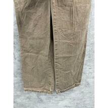 Dickies ディッキーズ ブラウン ジップフライ ワークパンツ 32×32 実寸W32in RN20697 ED218STB USA 海外輸入 古着 S220313-H617_画像6