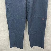 Dickies ディッキーズ ダークネイビー ジップフライ ワークパンツ 36×34 実寸W36in USA 海外輸入 古着 S211208-H204_画像10