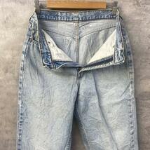 Levi's リーバイス デニムジーンズパンツ ライトブルー テーパード ジップフライ オレンジタブ W32L32 実寸W29in 6260207 USA L10245_画像8