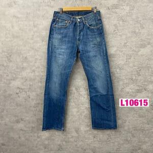 Levi's リーバイス 501 デニムジーンズパンツ ブルー 赤タブ ボタンフライ W31L32 実寸W29in 赤タブ 00501-0139 USA L10615