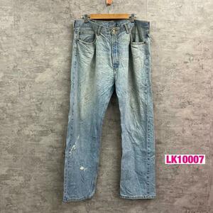 Levi's リーバイス 505 デニムジーンズパンツ ライトブルー ジップフライ W40L32 実寸W40in 大きいサイズ 赤タブ 00505-1297 LK10007