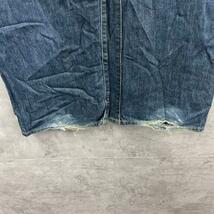 Levi's リーバイス 501R デニムジーンズパンツ ブルー ストレート ボタンフライ W40L34 実寸W40in 大きいサイズ 005010162 LK10500_画像5