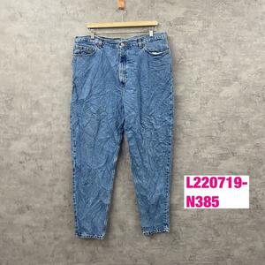 Levi's 550TM Mexico made Denim jeans pants light blue relax tapered 20M absolute size W37in 09522-4892 L220719-N385