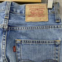 Levi's リーバイス 507 04 デニムジーンズパンツ ライトブルー ジップフライ レディース 28×32 実寸W29in 00507-0403 L10593_画像7