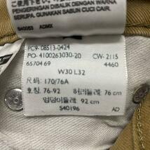 Levi's リーバイス 513TM デニムジーンズパンツ ライトブラウン ジップフライ カラー W30L32 実寸W30in 08513-0424 USA L10334_画像10