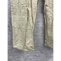 POLO RalphLauren ポロ チノパンツ ベージュCHATFIELD PANT ジップフライ ツータック 34/36 実寸W33in USA S220404-H694_画像5