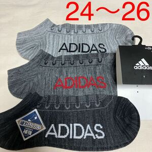 [24~26] Adidas socks socks 3 pair collection 