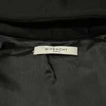 【未使用級】GIVENCHY ジバンシー ラムレザー使用 スタジャン パーカー スター ブラック 黒 46 サイズM メンズ_画像8