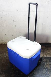 OUTDOOR outdoor *Coleman Coleman *Wheeled Cooler Carry cooler-box large cooler-box * blue group * product number unknown 