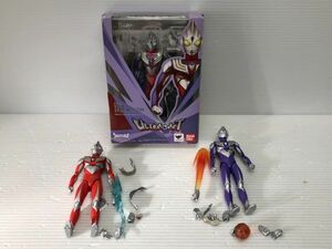 N117-240403-62 ウルトラマン ウルトラマンティガ ULTRA-ACT 3個セット 欠品あり 【中古品】