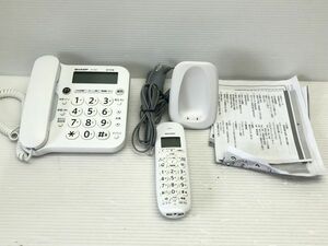 N11-240405-101 SHARP デジタルコードレス電話機 JD-G33 動作未確認 【ジャンク品】