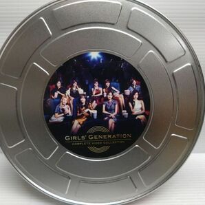 Y82-240418-17 GIRLS' GENERATION 少女時代 COMPLETE VIDEO COLLECTION 完全限定盤 DVD3枚組 中古品 アルミ缶BOX入 未使用グッズ封入 K-POPの画像1