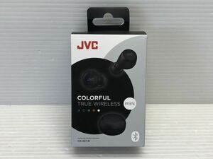 N213-240425-94 JVCケンウッド JVC HA-A5T-B ワイヤレスイヤホン Bluetooth ブラック 【未使用品】