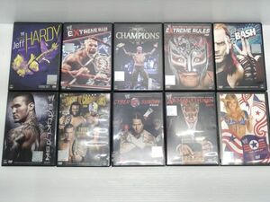 Y321-240428-14 WWE プロレス DVD10タイトルセット 中古品 国内版 日本語字幕入 JSPORTS ジェフ・ハーディ 2005-2011 アメプロ