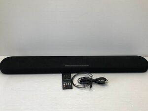 N326-240430-4 YAMAHA サウンドバー SR-B20A ブラック 【中古品】